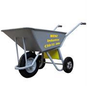 خرید فرغون حرفه ای سه چرخ صنعتی برند MENZ | قدرتمند و با دوام در مقابل ضربه | مناسب کارهای فوق سنگین |.